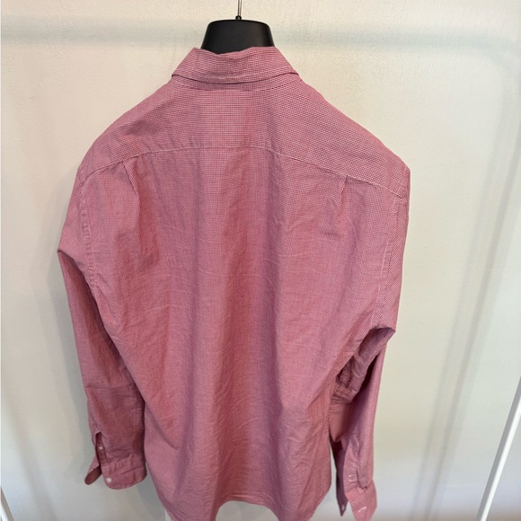 J Crew, Slim Flex Shirt, Men’s, L, Red Gingham - Picture 2 of 6